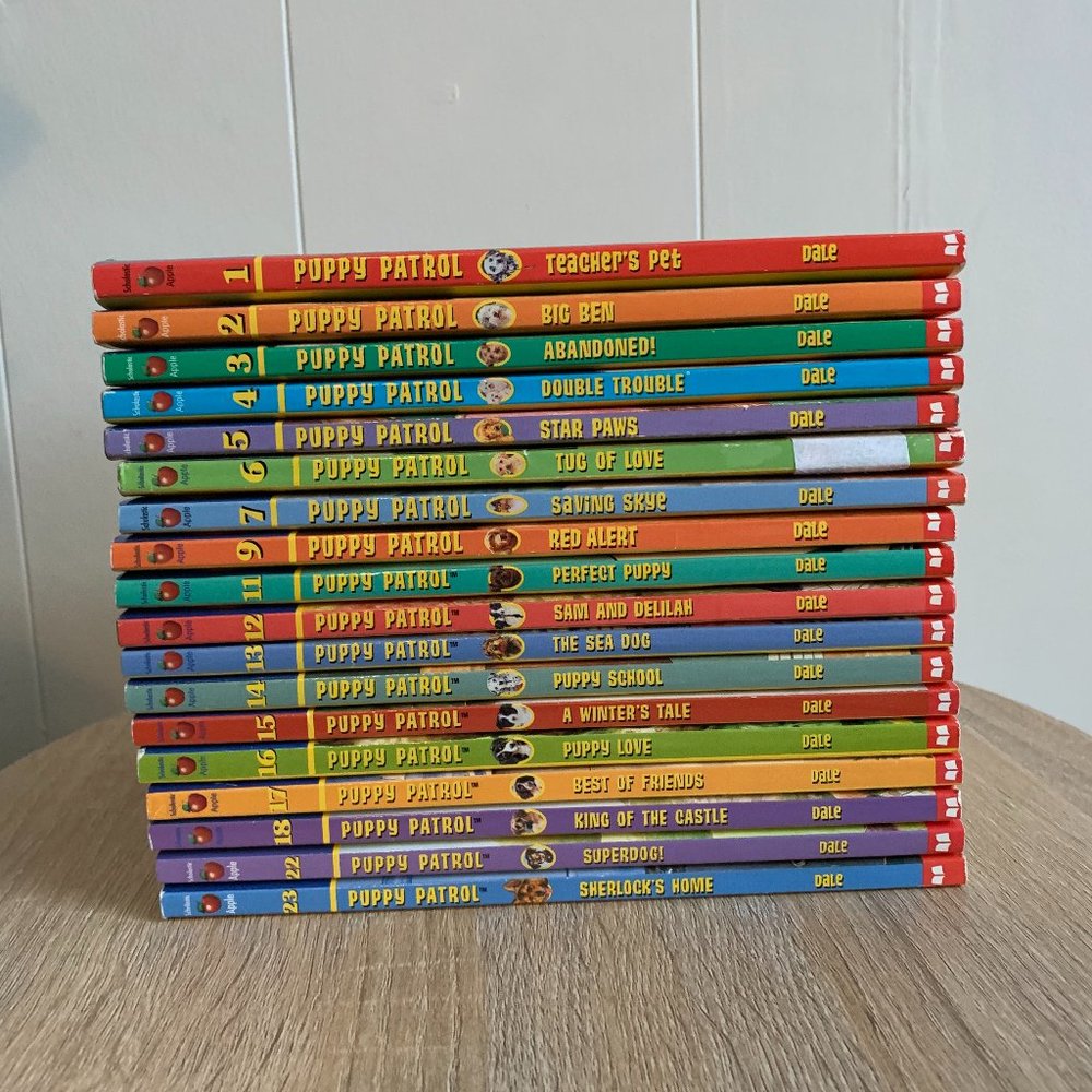 18 Puppy Patrol Books